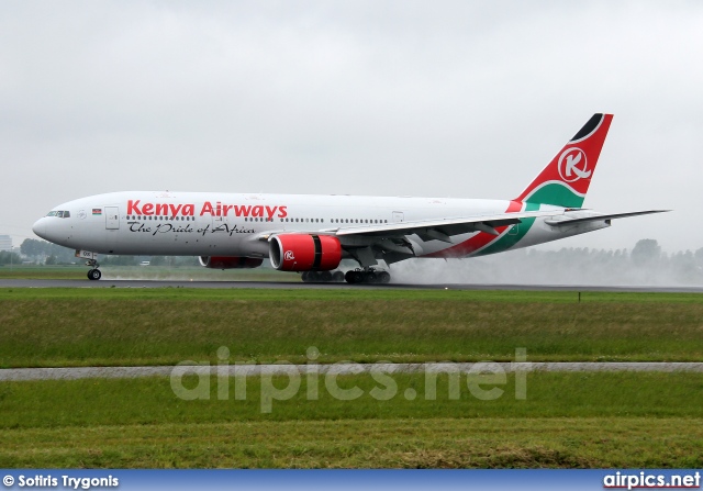 5Y-KQS, Boeing 777-200ER, Kenya Airways