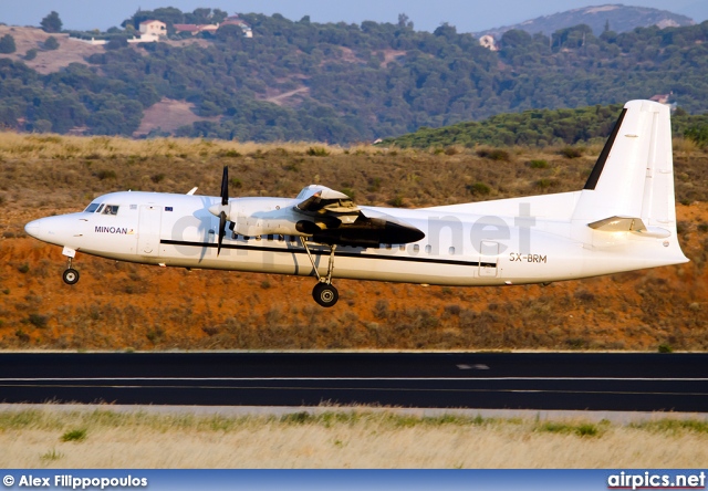 SX-BRM, Fokker 50, Minoan Airlines