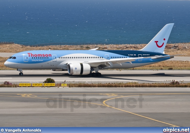 G-TUIA, Boeing 787-8 Dreamliner, Thomson Airways