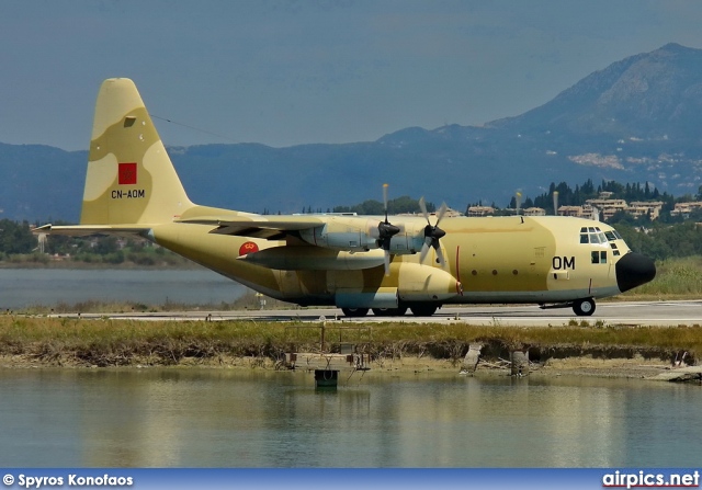 CN-AOM, Lockheed C-130-E Hercules, Royal Moroccan Air Force