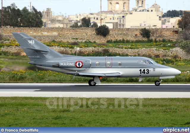 143, Dassault Falcon-10MER, French Navy - Aviation Navale