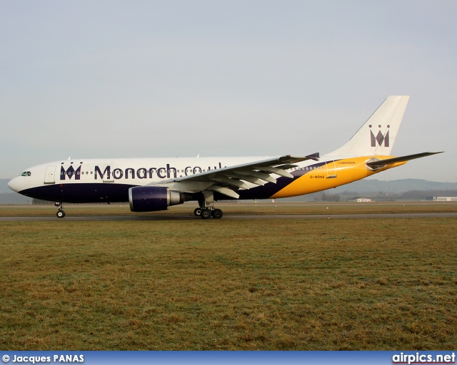 G-MONS, Airbus A300B4-600R, Monarch Airlines