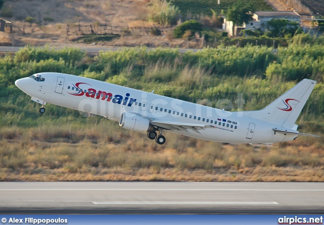 OM-SDA, Boeing 737-400, Samair