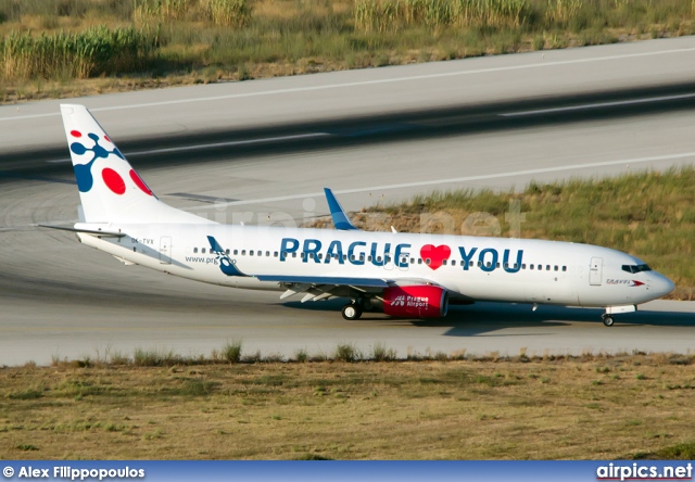 OK-TVX, Boeing 737-800, Travel Service (Czech Republic)