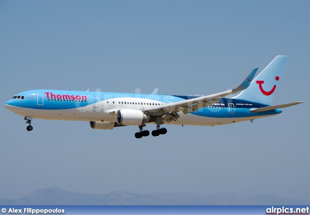 G-OBYH, Boeing 767-300ER, Thomson Airways