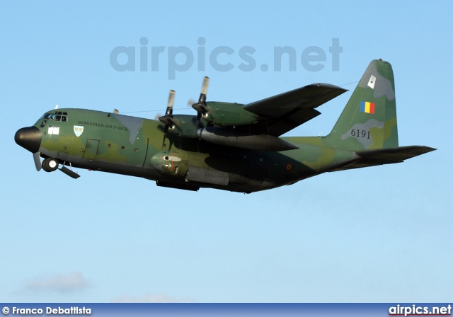 6191, Lockheed C-130-H Hercules, Romanian Air Force