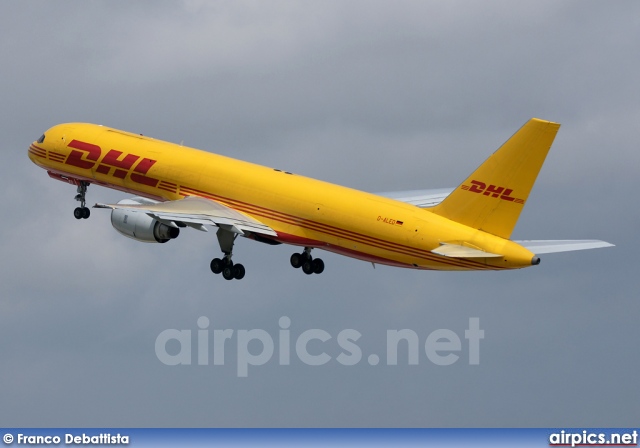 D-ALED, Boeing 757-200SF, European Air Transport (DHL)