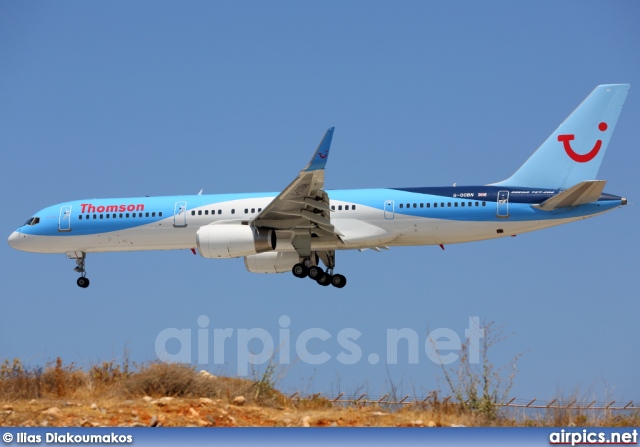 G-OOBN, Boeing 757-200, Thomson Airways