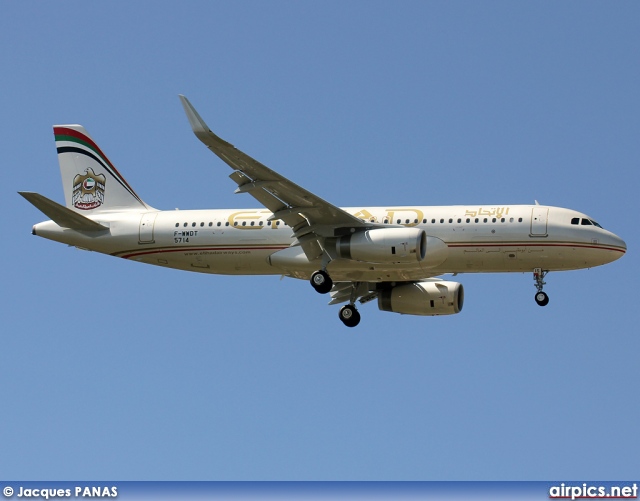 F-WWDT, Airbus A320-200, Etihad Airways