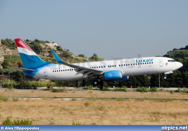 F-HJUL, Boeing 737-800, Luxair