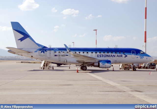 ES-AED, Embraer ERJ 170-100LR, Estonian Air