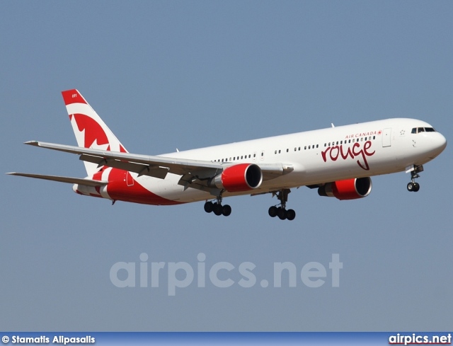 C-GHPE, Boeing 767-300ER, Air Canada Rouge