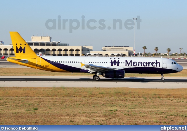 G-ZBAF, Airbus A321-200, Monarch Airlines