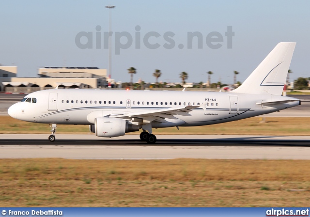 HZ-A4, Airbus A319-100, Alpha Star