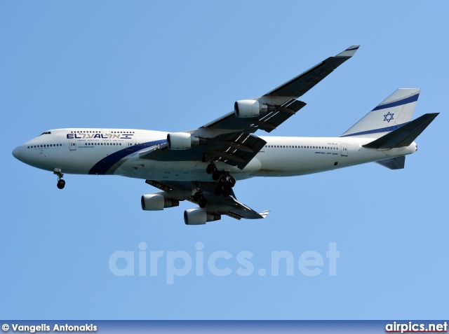 4X-ELA, Boeing 747-400, EL AL