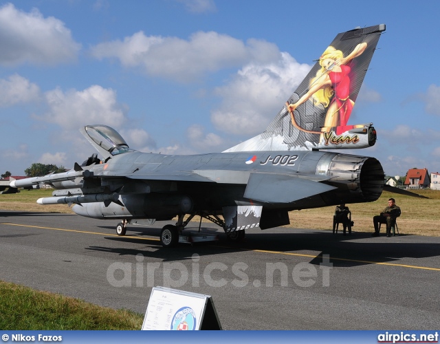 J-002, Lockheed F-16-AM Fighting Falcon, Royal Netherlands Air Force