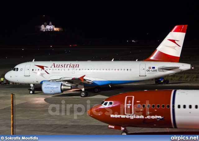 OE-LDG, Airbus A319-100, Austrian