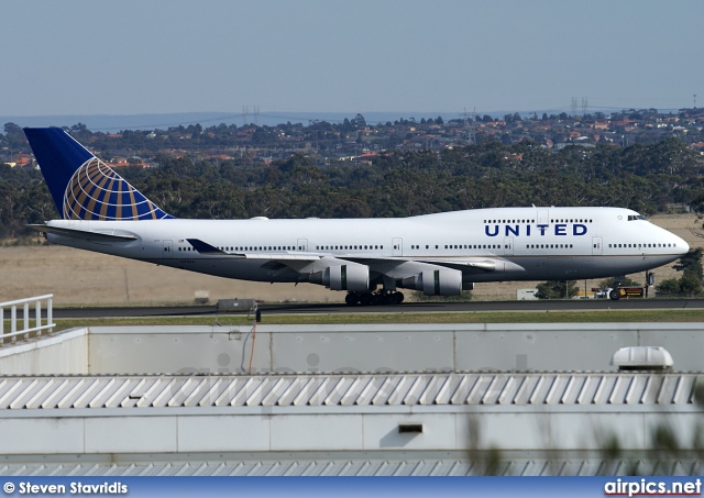 N175UA, Boeing 747-400, United Airlines