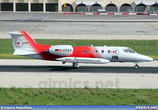 D-CFAX, Bombardier Learjet 35-A, Flight Ambulance International