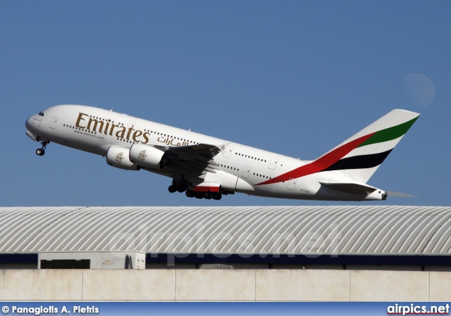 A6-EEG, Airbus A380-800, Emirates