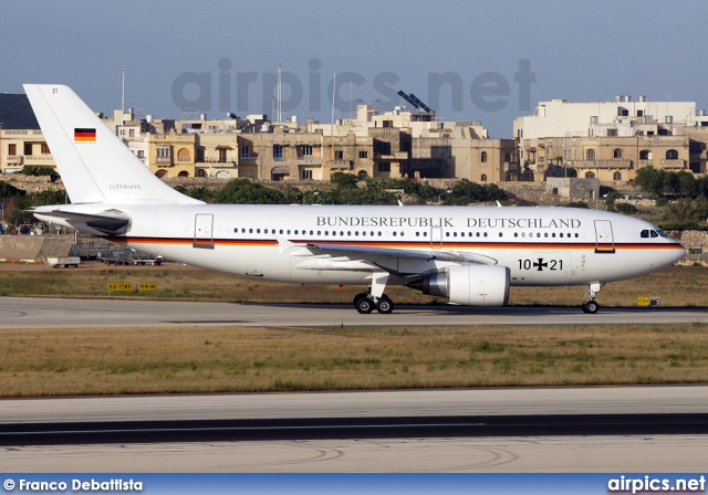 10-21, Airbus A310-300, German Air Force - Luftwaffe