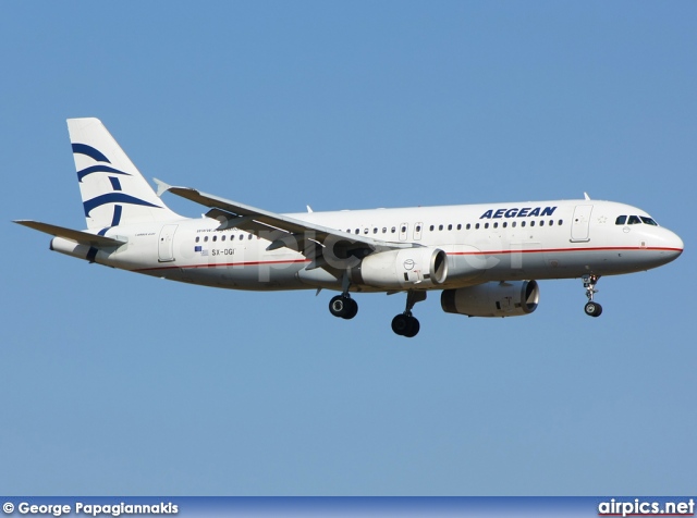 SX-DGI, Airbus A320-200, Aegean Airlines