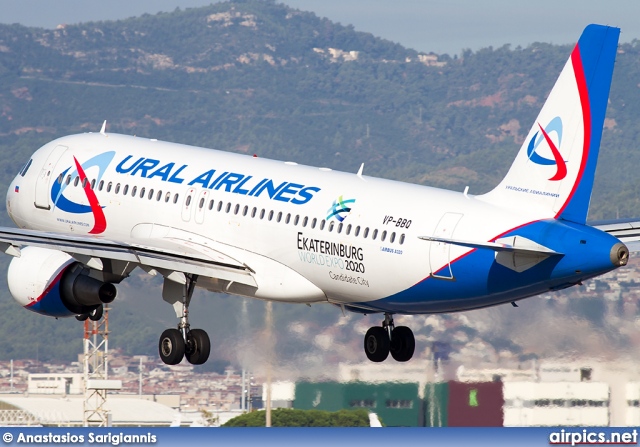 VP-BBQ, Airbus A320-200, Ural Airlines