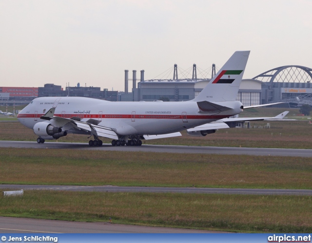 A6-YAS, Boeing 747-400, United Arab Emirates