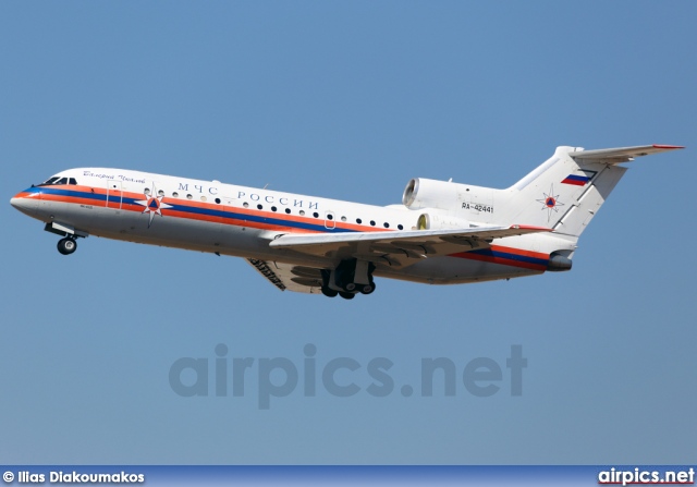 RA-42441, Yakovlev Yak-42-D, EMERCOM