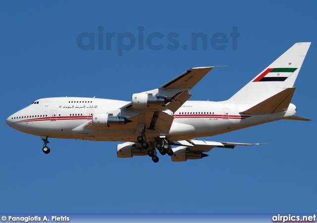 A6-SMR, Boeing 747-SP, United Arab Emirates