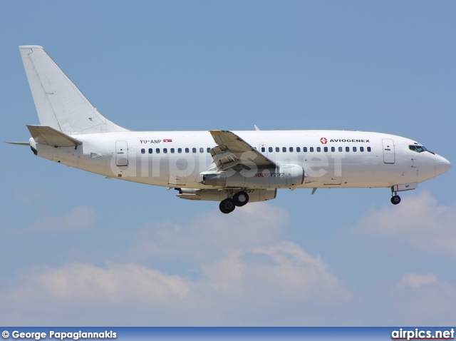 YU-ANP, Boeing 737-200Adv, Aviogenex