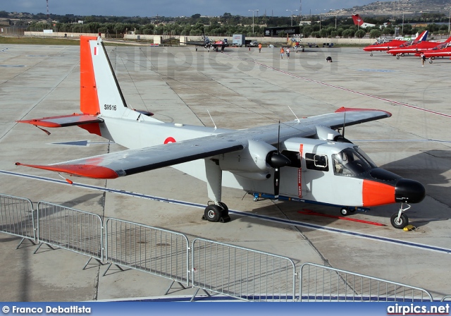 AS9516, Britten-Norman BN-2-B Islander II, Malta Air Force