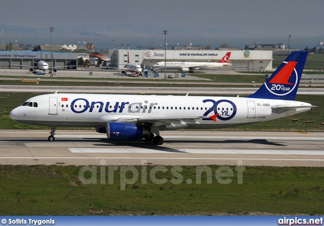 TC-OBD, Airbus A320-200, Onur Air