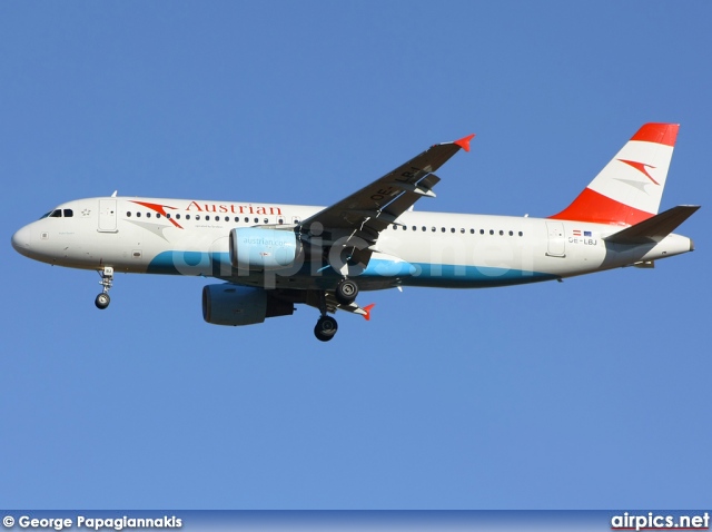 OE-LBJ, Airbus A320-200, Austrian