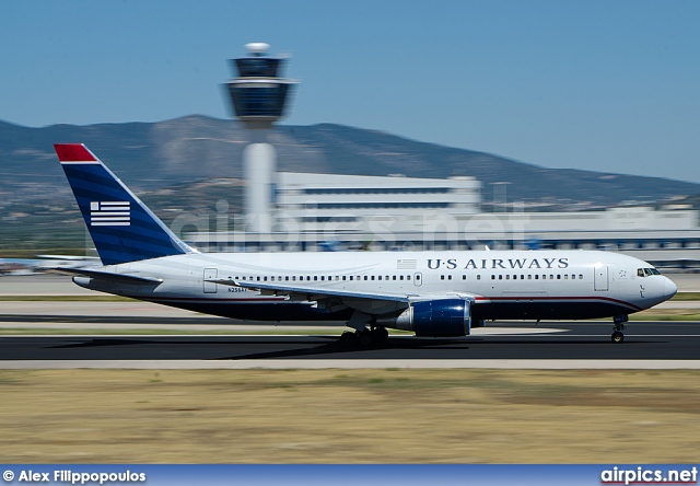 N256AY, Boeing 767-200ER, US Airways