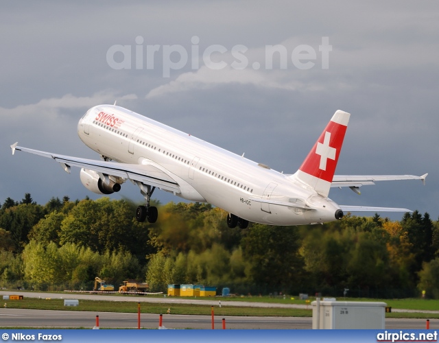 HB-IOC, Airbus A321-100, Swiss International Air Lines