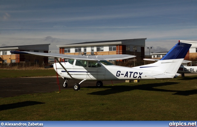 G-ATCX, Cessna 182-P Skylane, Private