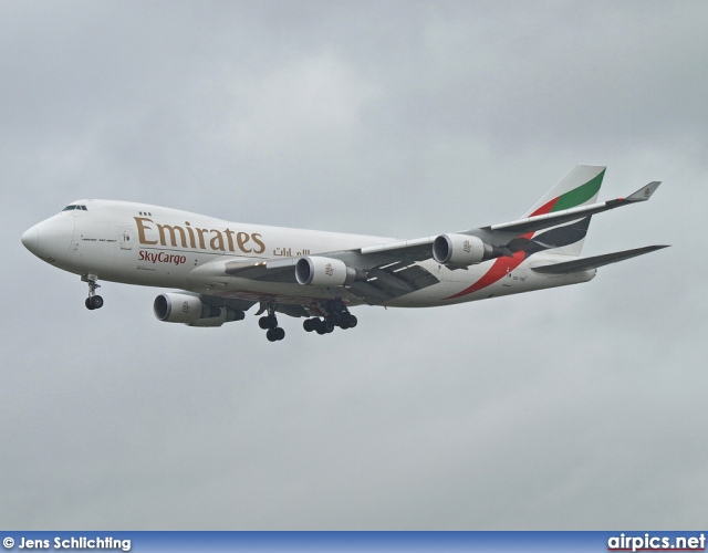 OO-THD, Boeing 747-400F(SCD), Emirates SkyCargo