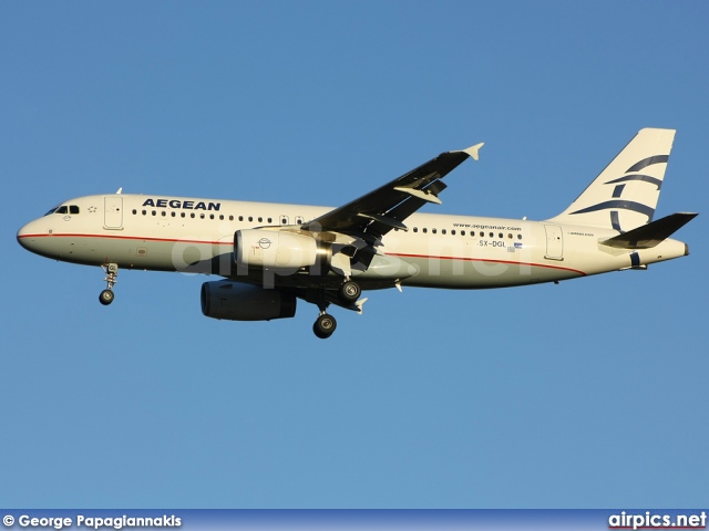 SX-DGL, Airbus A320-200, Aegean Airlines