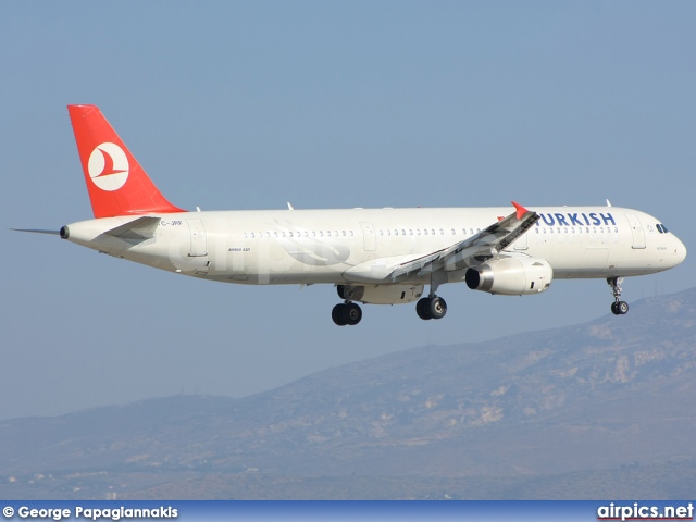 TC-JRF, Airbus A321-200, Turkish Airlines