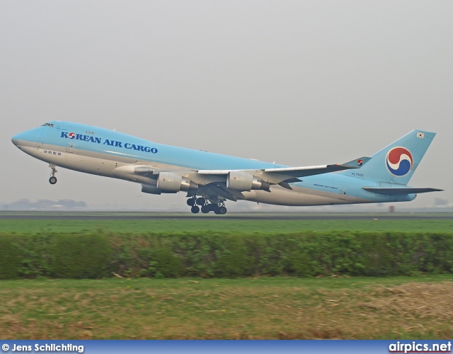 HL7602, Boeing 747-400ERF(SCD), Korean Air Cargo