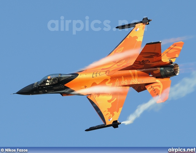 J-015, Lockheed F-16-AM Fighting Falcon, Royal Netherlands Air Force