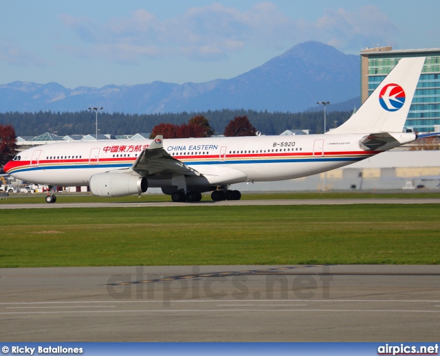 B-5920, Airbus A330-200, China Eastern