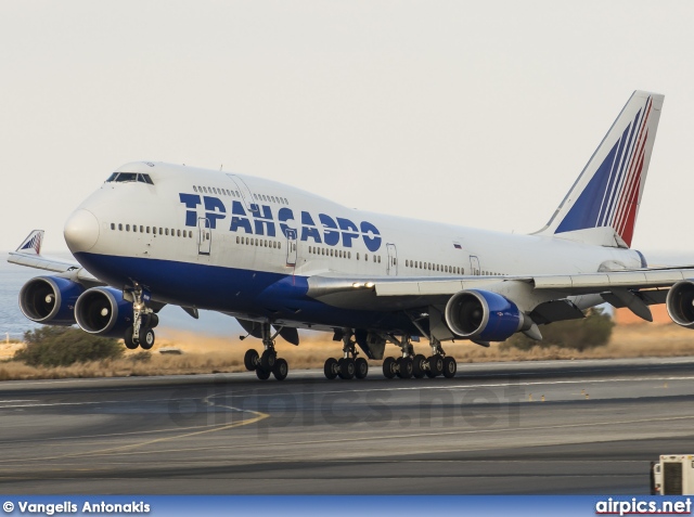 VQ-BHW, Boeing 747-400, Transaero