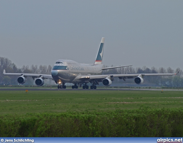 B-HKJ, Boeing 747-400(BCF), Cathay Pacific Cargo