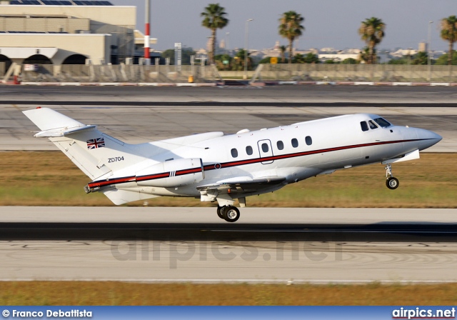 ZD704, British Aerospace BAe 125-CC3, Royal Air Force