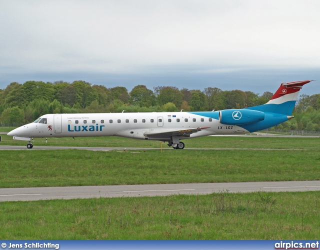 LX-LGZ, Embraer ERJ-145-LU, Luxair