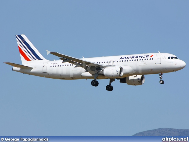 F-GKXG, Airbus A320-200, Air France