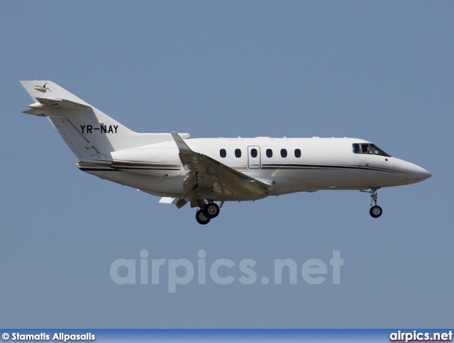 YR-NAY, Hawker 900-XP, Alfa Air