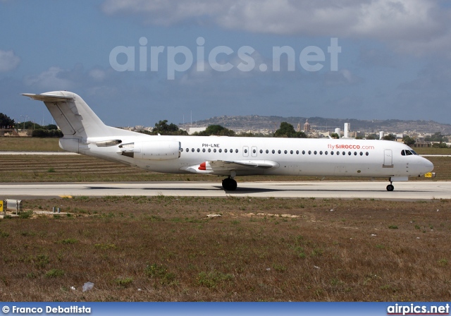 PH-LNE, Fokker F100, Sirocco Aviation